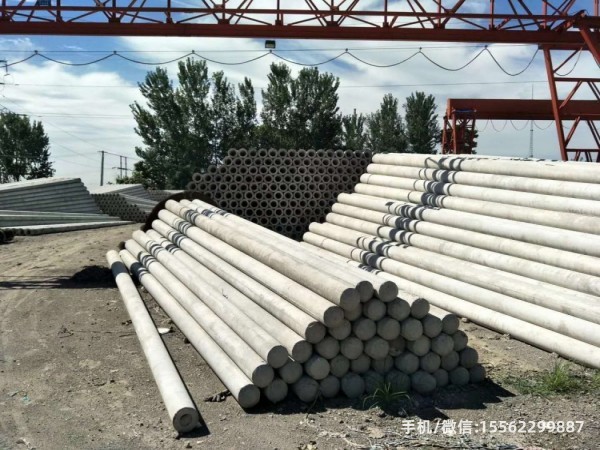 牡丹190*10米非预应力水泥电线杆